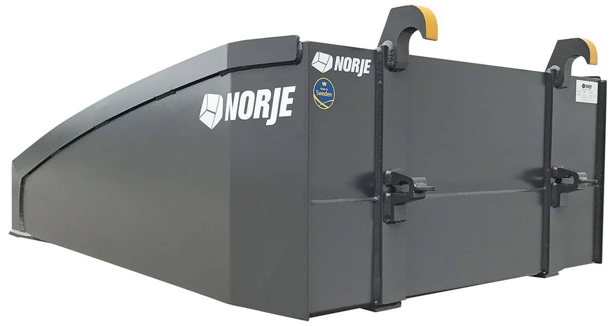 Produktbild 2 för Norje Återfyllnadsskopa Stora BM Rak 2500mm_0_image
