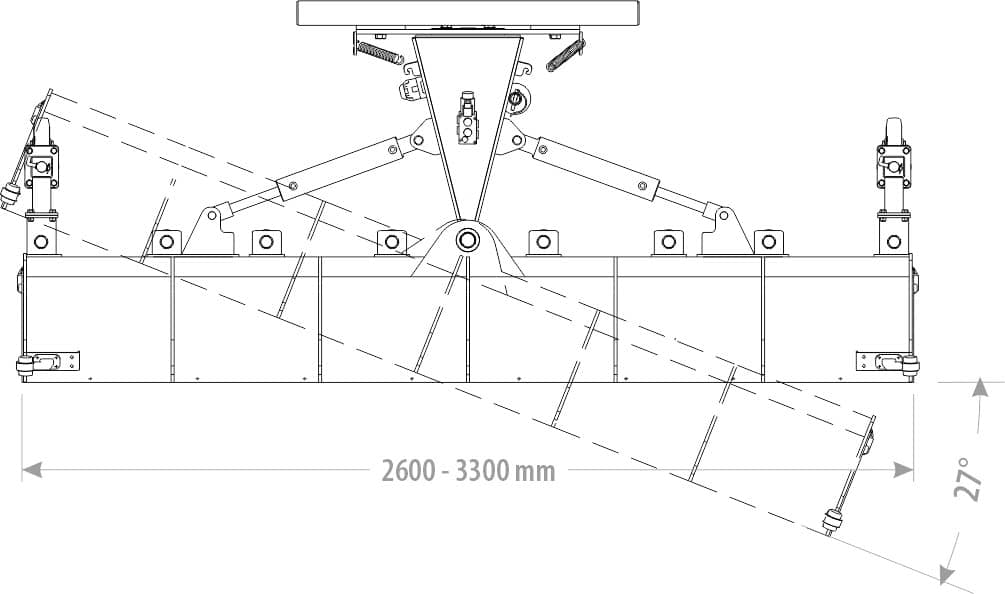 Produktbild 3 för FK Snöblad Stora BM 3300mm_1_image
