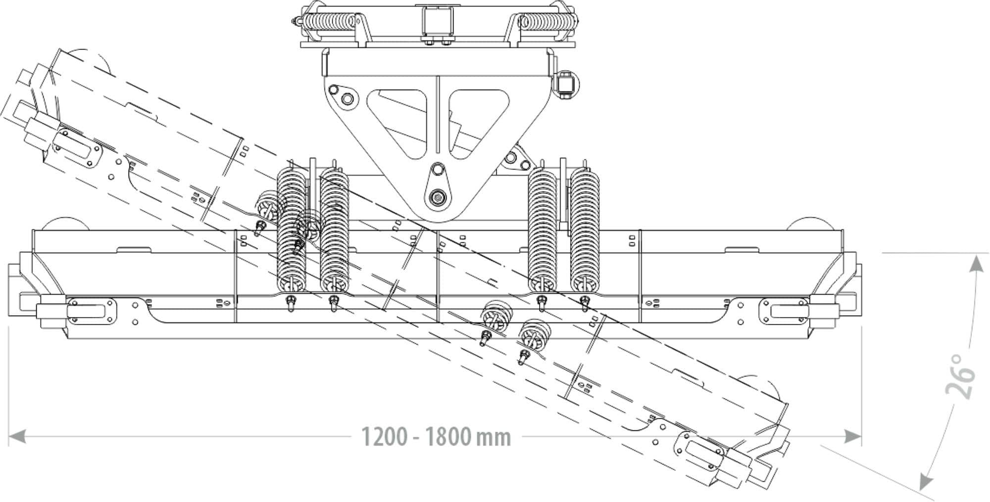 Produktbild 4 för FK Snöblad För gafflar 1800mm_2_image