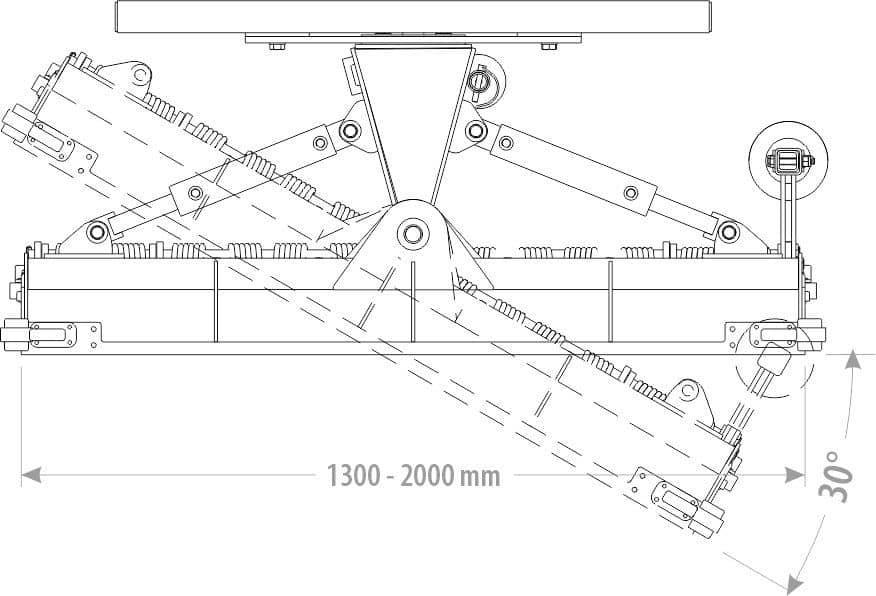 Produktbild 4 för FK Snöblad För gafflar 2000mm_2_image