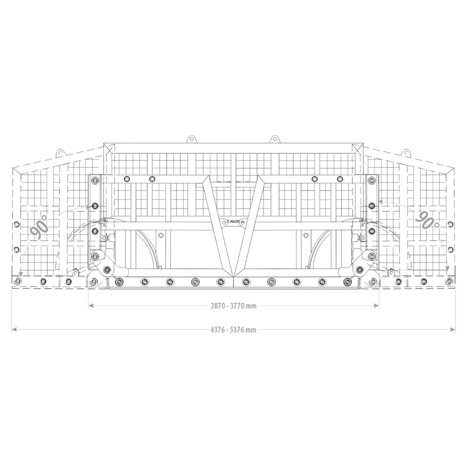 Produktbild 4 för FK Ensilagegrep Stora BM 5350mm_2_image