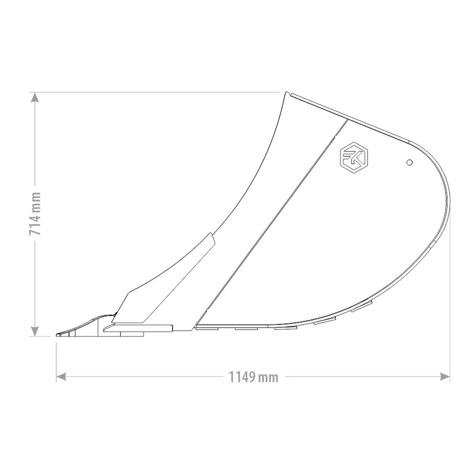 Produktbild 4 för FK Grävskopa S45 300l 700mm_2_image