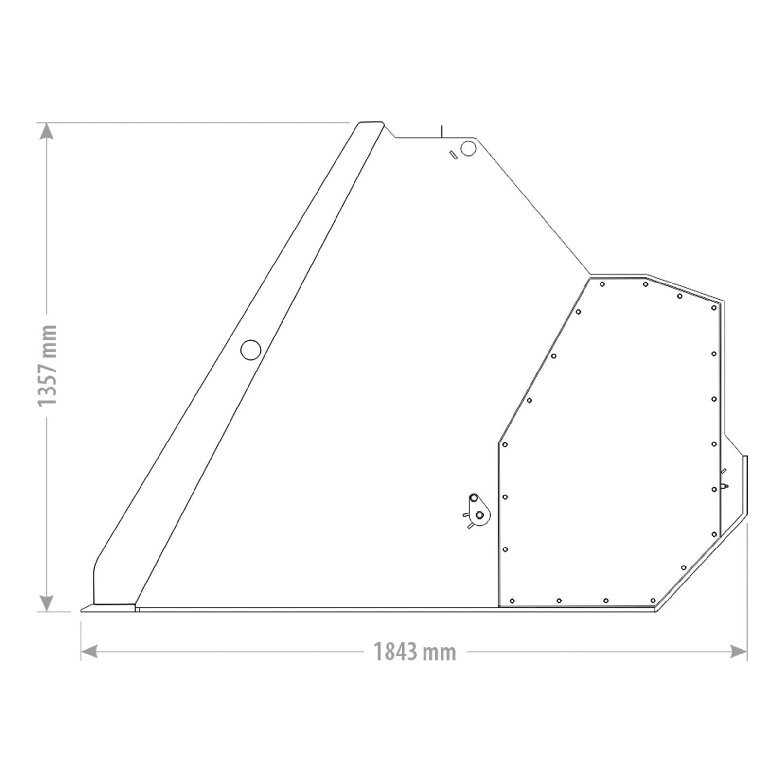Produktbild 6 för FK Betkrosskopa Stora BM 2400mm 2000l_4_image