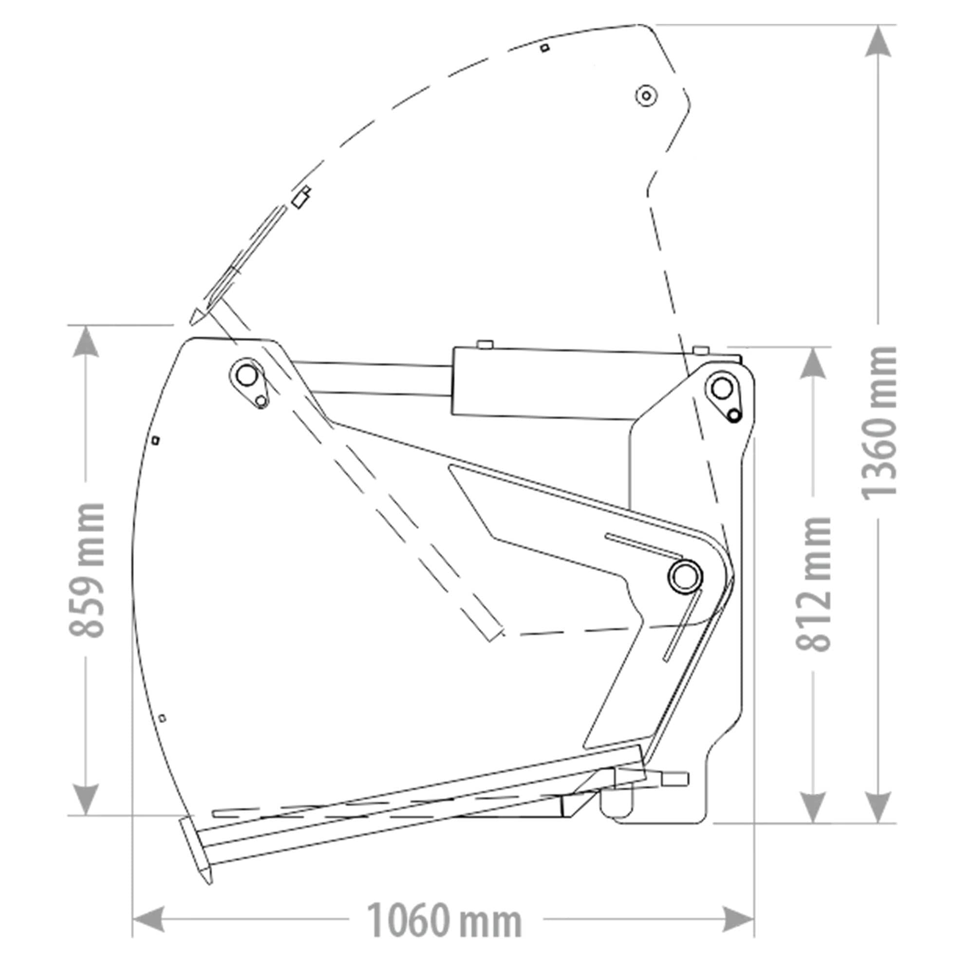 Produktbild 3 för FK Blockuttagare L30 2050mm_1_image