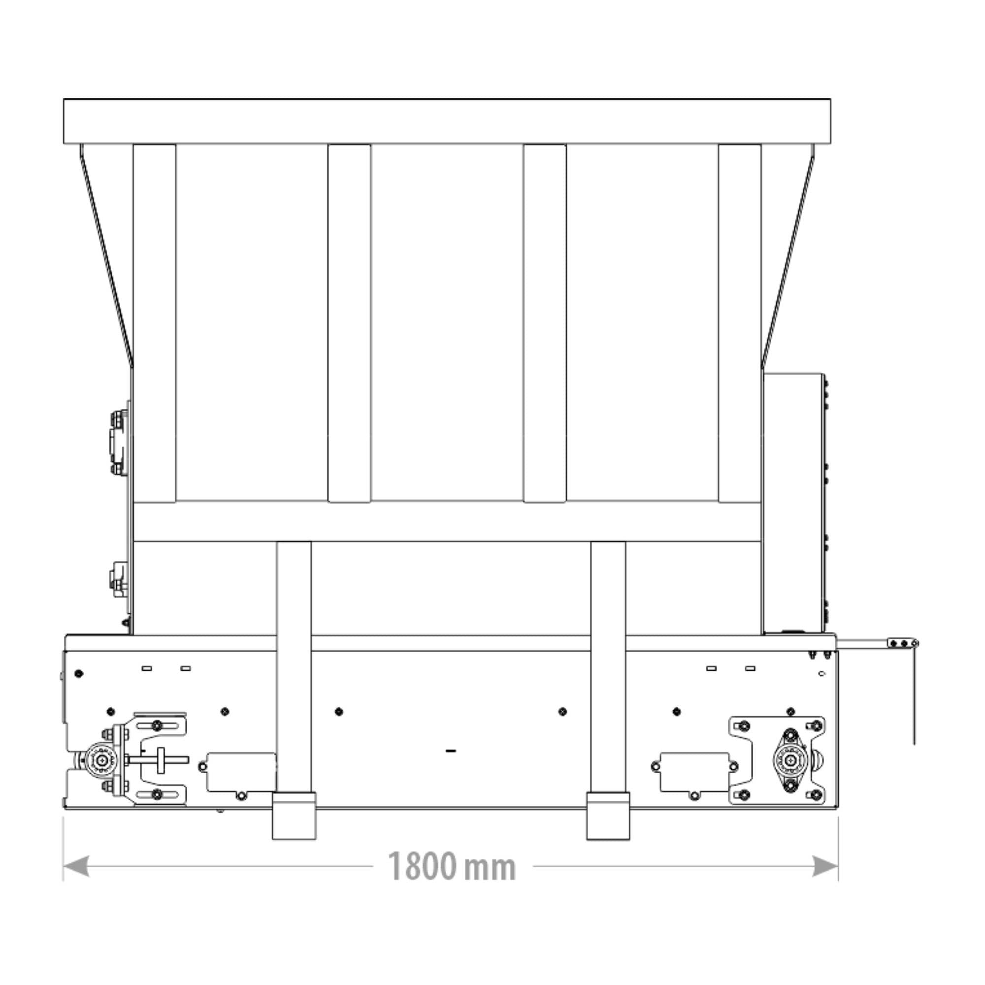 Produktbild 4 för FK Ströskopa Stora BM 2600l_2_image