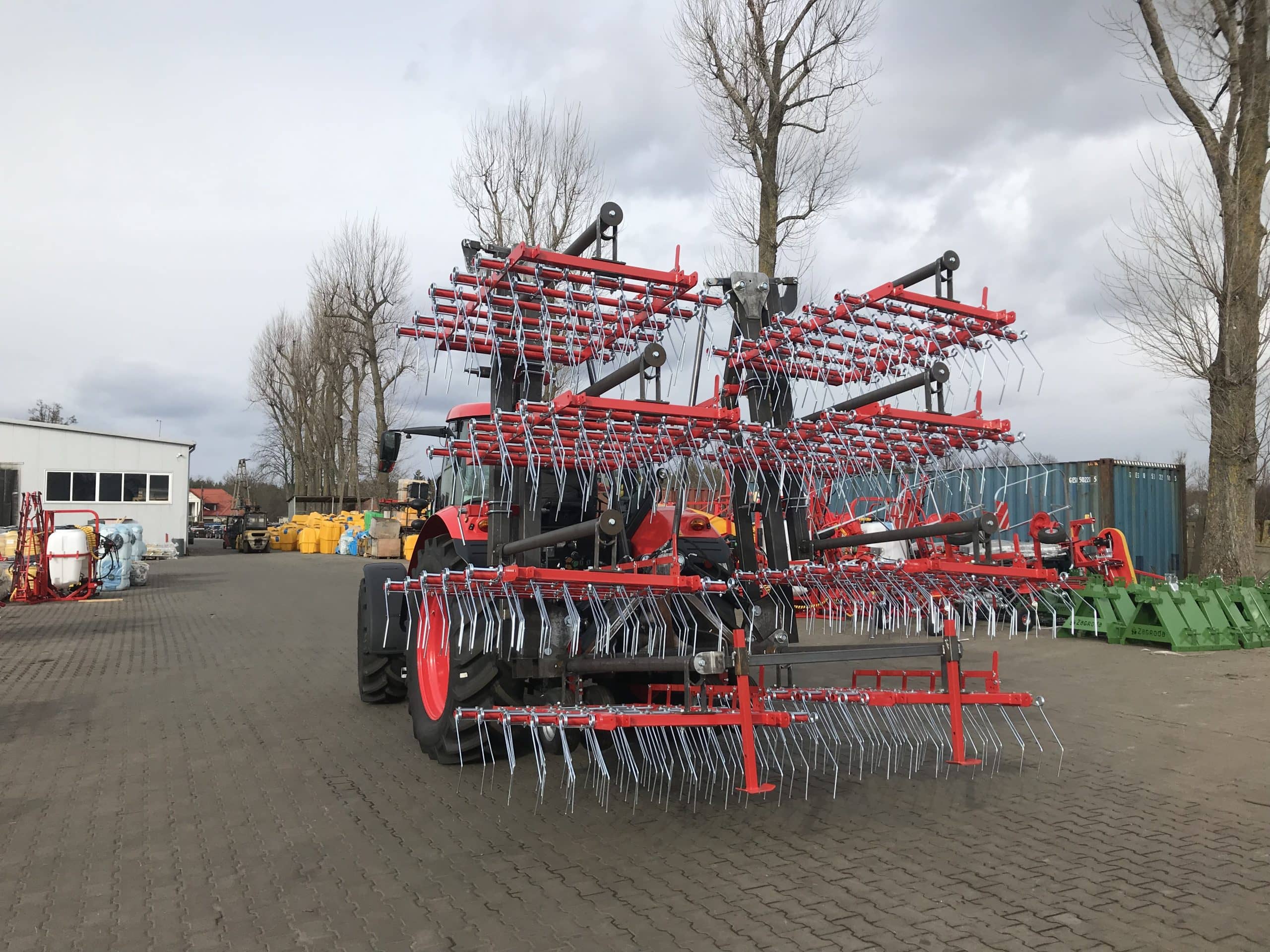 Produktbild 6 för Jarmet Ogräsharv 12m_4_image