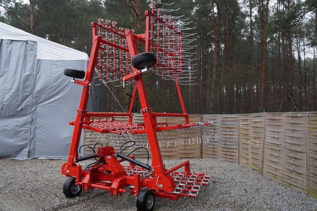 Produktbild 2 för Jarmet Ogräsharv 9m_0_image