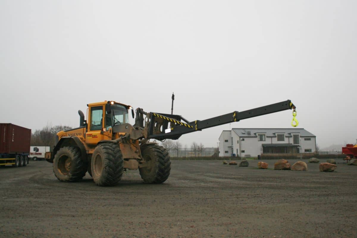 Produktbild 2 för Norje Kranarm N317 Stora BM 3050-7450mm Mekanisk 3-delad_0_image