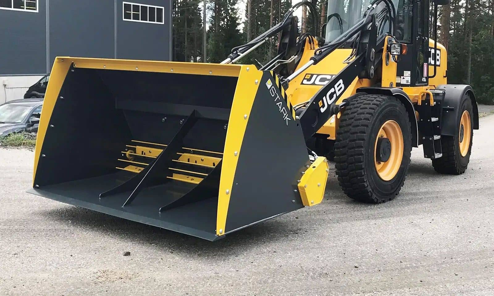 Produktbild 2 för Stark Sandspridarskopa Stora BM 2090mm 2300l_0_image