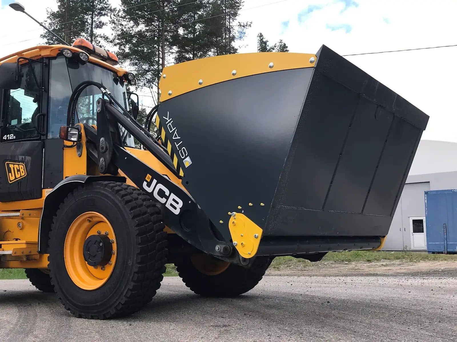 Produktbild 3 för Stark Sandspridarskopa Stora BM 2090mm 2300l_1_image