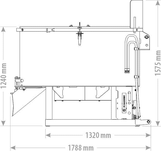 Produktbild 6 för FK Betongblandare Hydraulisk 800l_4_image