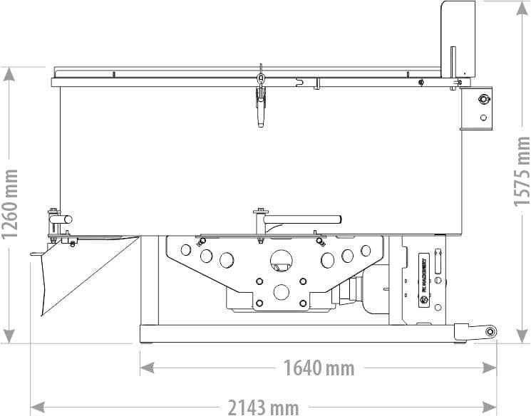 Produktbild 8 för FK Betongblandare PTO 1200l_6_image