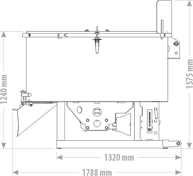 Produktbild 8 för FK Betongblandare PTO 800l_6_image