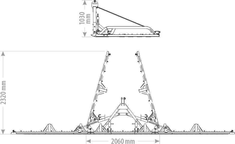 Produktbild 2 för FK Gräsharv 6,3m Hydraulisk_0_image