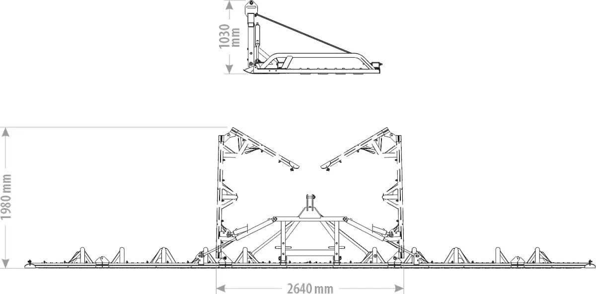 Produktbild 2 för FK Gräsharv 8m Hydraulisk_0_image