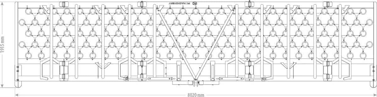 Produktbild 3 för FK Gräsharv 8m Hydraulisk_1_image