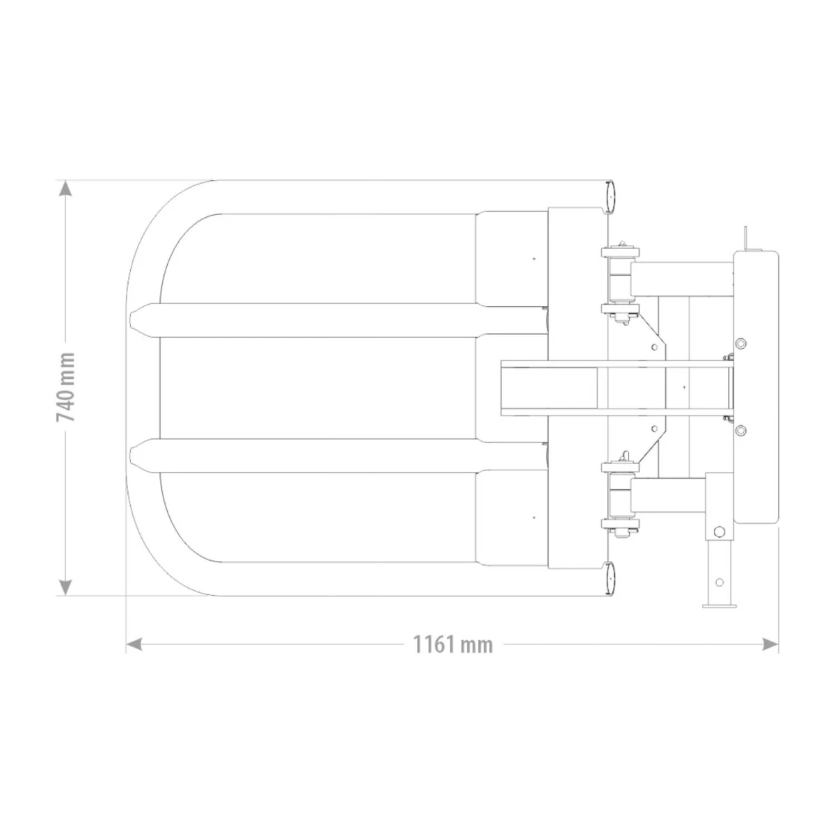 Produktbild 7 för FK Balgrip Trima SMS 900-1800mm_5_image