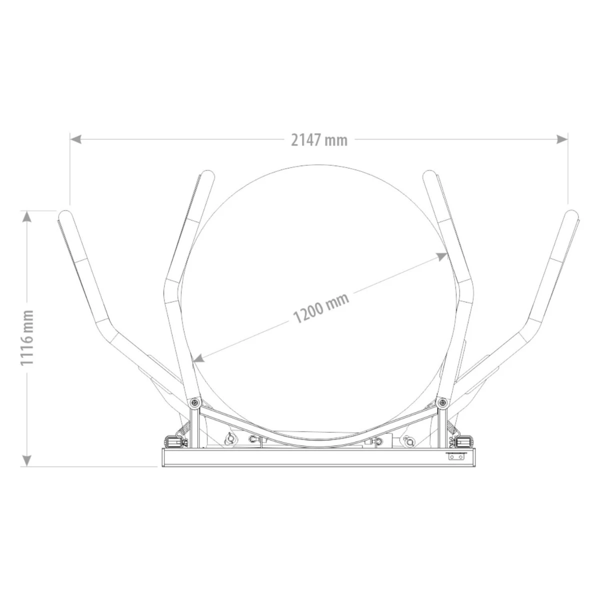 Produktbild 8 för FK Balgrip Trima SMS 900-1800mm_6_image
