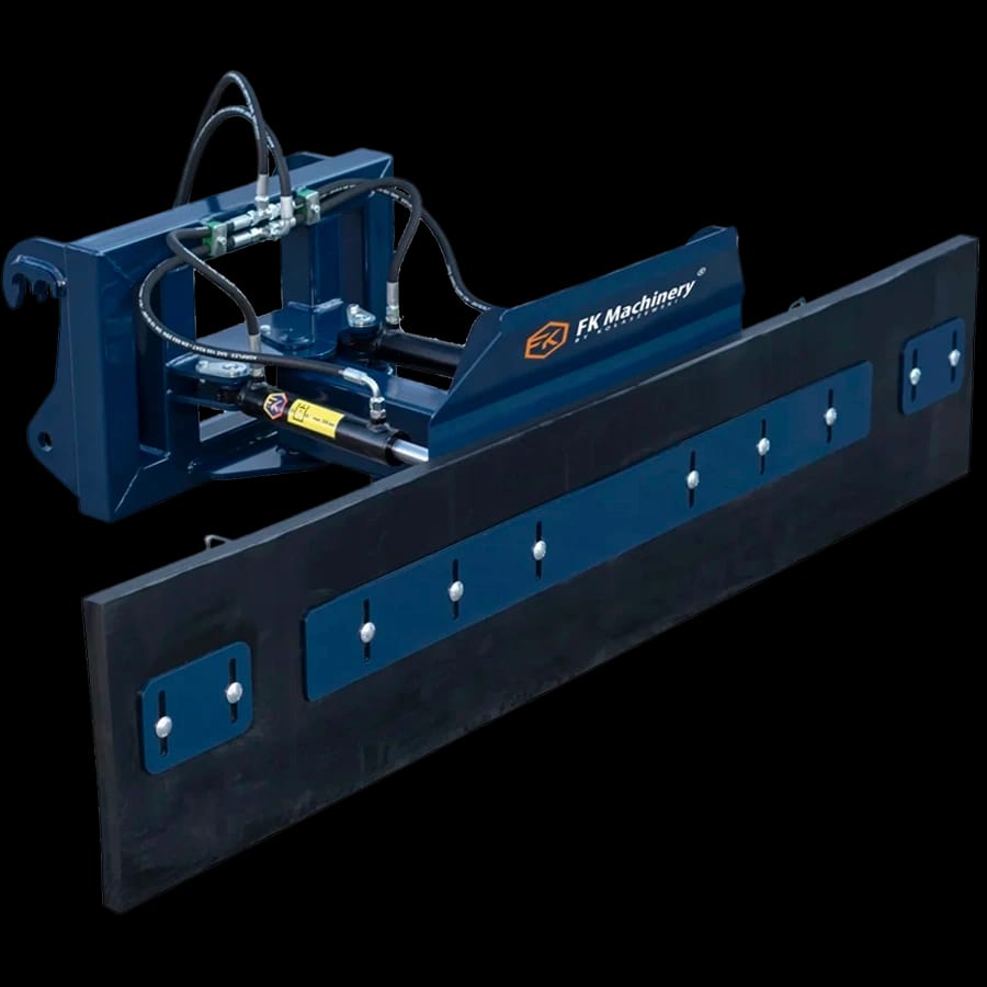 Produktbild 1 för FK Gummiskrapa Stora BM Hydraulisk 3000mm_0_image