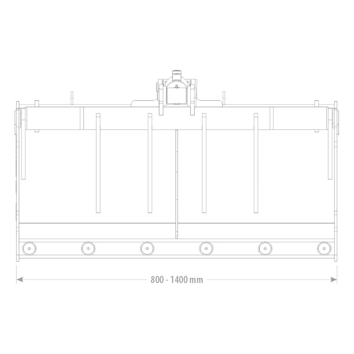 Produktbild 5 för FK Krokodilgrep Avant 1000mm_3_image
