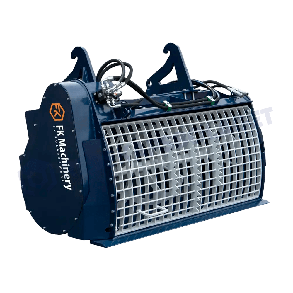 Produktbild 1 för FK Betongblandare Stora BM 2200mm 680l