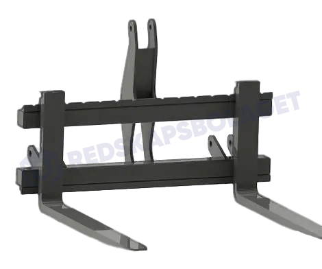 Produktbild 1 för GA Pallgafflar Trepunkt 1200/1200mm