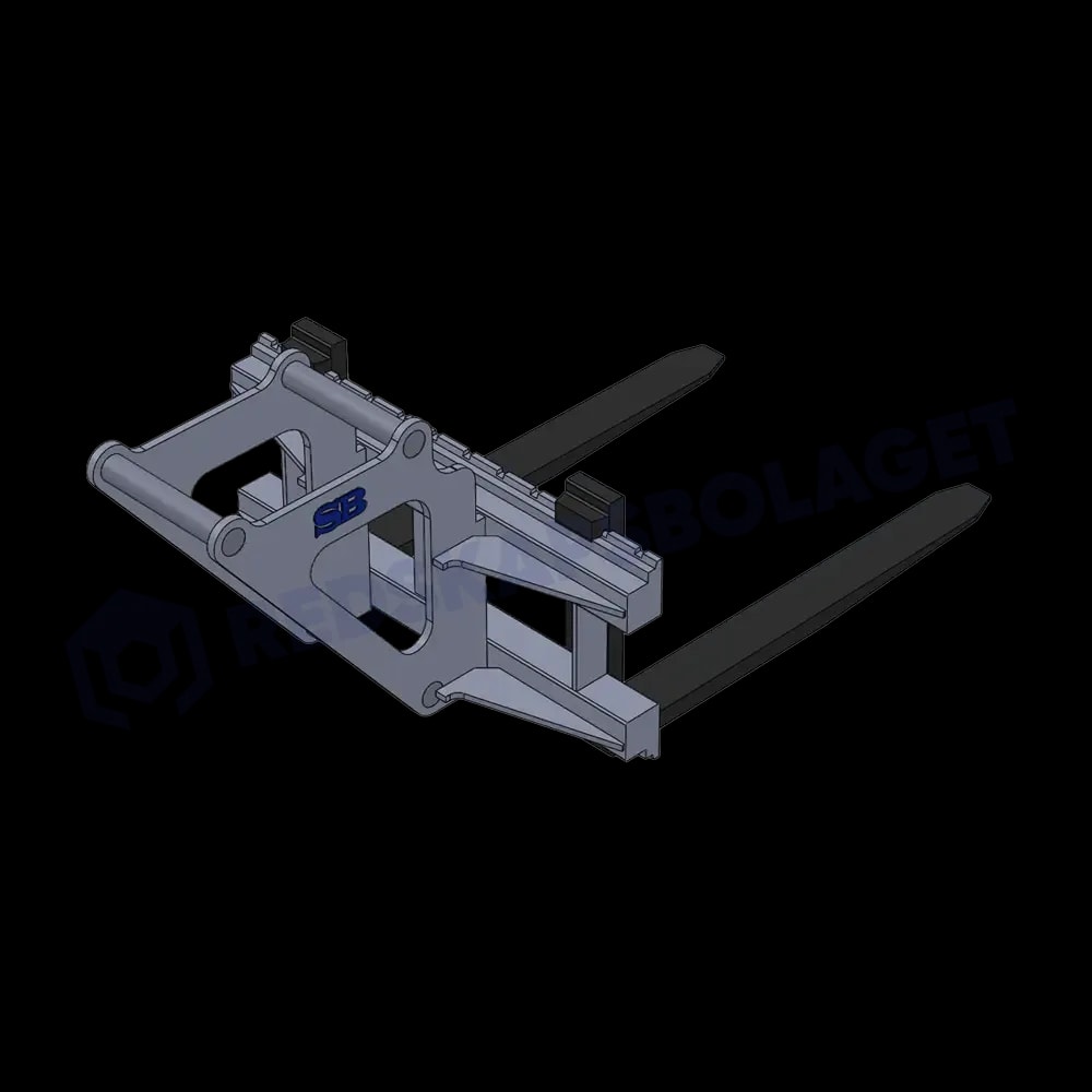 Produktbild 1 för SB Pallgafflar S30/180 1200/1000mm 1,5ton
